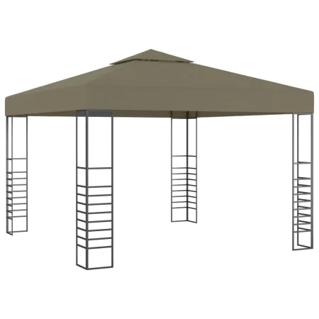 Garden tent with retractable roof taupe gray 3x3m 180 g/m² by , Tents and gazebos - Ref: Foro24-312228, Price: 238,85 €, Disc...