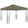 Garden tent with retractable roof taupe gray 3x3m 180 g/m² by , Tents and gazebos - Ref: Foro24-312228, Price: 238,85 €, Disc...