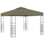Gartenzelt mit Schiebedach taupegrau 3x3m 180 g/m² von , Zelte und Pavillons - Ref: Foro24-312228, Preis: 229,22 €, Rabatt: %