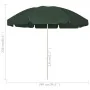 Grüner Sonnenschirm 240 cm von , Sonnenschirme - Ref: Foro24-314713, Preis: 32,78 €, Rabatt: %