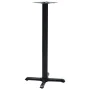 Black cast iron bistro table leg 56x56x107 cm by , Table legs - Ref: Foro24-325430, Price: 97,62 €, Discount: %
