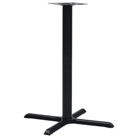Bistrotisch aus schwarzem Gusseisen Bein 76x76x107 cm von , Tischbeine - Ref: Foro24-325432, Preis: 110,61 €, Rabatt: %