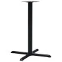 Bistrotisch aus schwarzem Gusseisen Bein 76x76x107 cm von , Tischbeine - Ref: Foro24-325432, Preis: 110,61 €, Rabatt: %