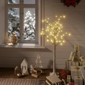 Warm white LED Christmas tree willow indoor outdoor 1.2m by , Christmas trees - Ref: Foro24-332952, Price: 44,48 €, Discount: %