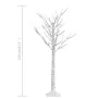 Árbol de Navidad LED blanco cálido sauce interior exterior 1,2m de , Arboles de navidad - Ref: Foro24-332952, Precio: 44,48 €...