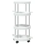 Cleaning cart with aluminum storage basket by , Storage containers - Ref: Foro24-344379, Price: 42,88 €, Discount: %