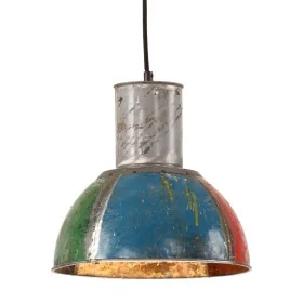 Mehrfarbige runde Industrie-Pendelleuchte E27 25 W 28,5 cm von , Lampen - Ref: Foro24-344401, Preis: 46,34 €, Rabatt: %