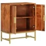 Aparador de madera maciza de acacia 60x35x75 cm de , Aparadores - Ref: Foro24-351712, Precio: 186,86 €, Descuento: %
