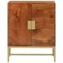 Aparador de madera maciza de acacia 60x35x75 cm de , Aparadores - Ref: Foro24-351712, Precio: 186,86 €, Descuento: %