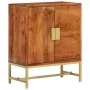Aparador de madera maciza de acacia 60x35x75 cm de , Aparadores - Ref: Foro24-351712, Precio: 186,86 €, Descuento: %