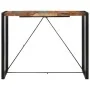 Mesa alta de bar madera maciza reciclada 140x70x110 cm by , Kitchen and dining tables - Ref: Foro24-351719, Price: 208,17 €, ...