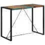 Mesa alta de bar madera maciza reciclada 140x70x110 cm by , Kitchen and dining tables - Ref: Foro24-351719, Price: 208,17 €, ...