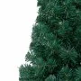 Half Christmas tree with lights and green balls 120 cm by , Christmas trees - Ref: Foro24-3077477, Price: 48,90 €, Discount: %