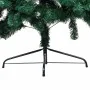Half Christmas tree with lights and green balls 120 cm by , Christmas trees - Ref: Foro24-3077477, Price: 48,90 €, Discount: %