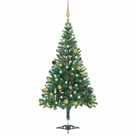 Artificial Christmas tree with lights and balls 564 branches 180 cm by , Christmas trees - Ref: Foro24-3077489, Price: 67,92 ...