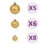 Artificial Christmas tree with lights and balls 564 branches 180 cm by , Christmas trees - Ref: Foro24-3077489, Price: 67,92 ...