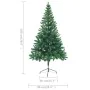 Árbol de Navidad artificial con luces y bolas 564 ramas 180 cm de , Arboles de navidad - Ref: Foro24-3077489, Precio: 67,92 €...