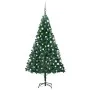 Árbol de Navidad preiluminado con luces y bolas verde 120 cm de , Arboles de navidad - Ref: Foro24-3077706, Precio: 47,77 €, ...