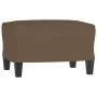 Set of sofas with cushions 3 pieces brown fabric by , Sofas - Ref: Foro24-3201813, Price: 456,04 €, Discount: %
