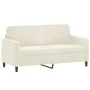 Set of sofas with cushions 3 pieces cream velvet by , Sofas - Ref: Foro24-3202012, Price: 565,08 €, Discount: %
