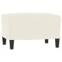 Set of sofas with cushions 3 pieces cream velvet by , Sofas - Ref: Foro24-3202012, Price: 565,08 €, Discount: %