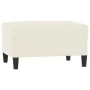Set of sofas with cushions 4 pieces cream velvet by , Sofas - Ref: Foro24-3202188, Price: 757,21 €, Discount: %