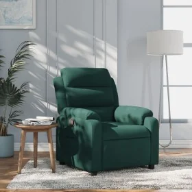 Dark green velvet recliner by , Armchairs - Ref: Foro24-373502, Price: 213,37 €, Discount: %