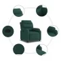 Sillón reclinable de terciopelo verde oscuro de , Sillones - Ref: Foro24-373502, Precio: 213,79 €, Descuento: %