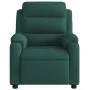 Sillón reclinable de terciopelo verde oscuro de , Sillones - Ref: Foro24-373502, Precio: 213,79 €, Descuento: %