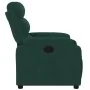 Sillón reclinable de terciopelo verde oscuro de , Sillones - Ref: Foro24-373502, Precio: 213,79 €, Descuento: %