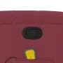 Verstellbarer Massagesessel aus burgunderrotem Stoff von , Sessel - Ref: Foro24-373589, Preis: 223,09 €, Rabatt: %