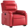Sillón elevable eléctrico cuero artificial rojo de , Sillones - Ref: Foro24-3205061, Precio: 333,94 €, Descuento: %