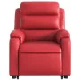 Sillón elevable eléctrico cuero artificial rojo de , Sillones - Ref: Foro24-3205061, Precio: 333,94 €, Descuento: %