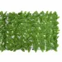 Balcony awning with green leaves 300x75 cm by vidaXL, Umbrellas - Ref: Foro24-315495, Price: 26,79 €, Discount: %