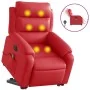 Roter elektrischer Hebesessel aus Kunstleder von , Sessel - Ref: Foro24-3205068, Preis: 377,24 €, Rabatt: %
