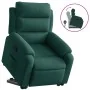 Sillón reclinable elevable terciopelo verde oscuro de , Sillones - Ref: Foro24-3205094, Precio: 296,63 €, Descuento: %