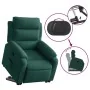 Sillón reclinable elevable terciopelo verde oscuro de , Sillones - Ref: Foro24-3205094, Precio: 296,63 €, Descuento: %