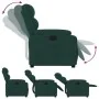 Sillón reclinable elevable terciopelo verde oscuro de , Sillones - Ref: Foro24-3205094, Precio: 296,63 €, Descuento: %