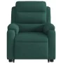 Sillón reclinable elevable terciopelo verde oscuro de , Sillones - Ref: Foro24-3205094, Precio: 296,63 €, Descuento: %