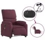 Electric massage reclining chair fabric purple by , Armchairs - Ref: Foro24-3204819, Price: 245,13 €, Discount: %