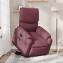 Sillón de masaje eléctrico reclinable elevable tela morado by , Armchairs - Ref: Foro24-3204867, Price: 328,84 €, Discount: %