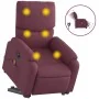 Sillón de masaje eléctrico reclinable elevable tela morado by , Armchairs - Ref: Foro24-3204867, Price: 328,84 €, Discount: %