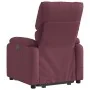 Sillón de masaje eléctrico reclinable elevable tela morado by , Armchairs - Ref: Foro24-3204867, Price: 328,84 €, Discount: %