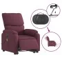 Sillón de masaje eléctrico reclinable elevable tela morado by , Armchairs - Ref: Foro24-3204867, Price: 328,84 €, Discount: %
