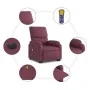 Sillón de masaje eléctrico reclinable elevable tela morado by , Armchairs - Ref: Foro24-3204867, Price: 328,84 €, Discount: %