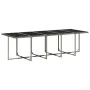Set de comedor de jardín 11 pzas y cojines ratán sintético gris de , Conjuntos de jardín - Ref: Foro24-3211292, Precio: 776,4...