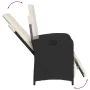 Set de comedor de jardín 9 pzas y cojines ratán sintético negro by , Garden sets - Ref: Foro24-3212473, Price: 1,00 €, Discou...