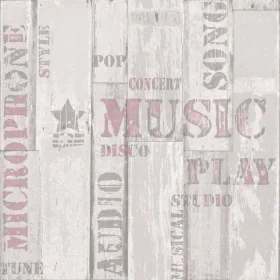 Noordwand Urban Friends & Coffee Wooden Planks white wallpaper by , Painted paper - Ref: Foro24-425303, Price: 23,32 €, Disco...