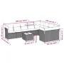 Set de sofás de jardín 10 pzas y cojines ratán sintético marrón von , Gartensets - Ref: Foro24-3250022, Preis: 642,69 €, Raba...