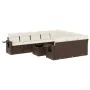 Set of garden sofas 11 pcs cushions synthetic rattan brown by , Garden sets - Ref: Foro24-3253040, Price: 677,55 €, Discount: %